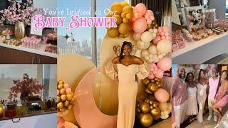 YOU'RE INVITED TO THE BABY- SHOWER|I'm so impressed with my skills|Decorate the baby shower with me