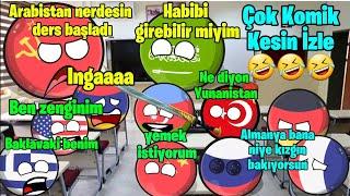 Ülkeler Okulda Tüm Bölümler | 30 Dakika | Countryballs  Derleme