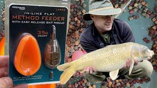 Drennan In Line Flat Method Feeders Put To The Test On The Quiver Tip - Ghost Carp and Perch!