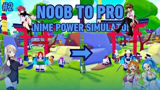 NOOB TO PRO #2 in Anime Power Simulator + Got HAKI & MAX RANK AND MORE!! Roblox