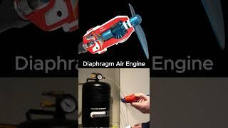 Diaphragm Air Engine  @TomStantonEngineering #mechanism #machine #engine #engineering #mechanic