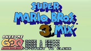 Super Mario Bros 3Mix race of Mitchflowerpower, Gadien, and Jabem in 1:09:14 - AGDQ2019