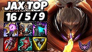 Jax vs Darius [ TOP ] Lol Korea Master Patch 25.4 