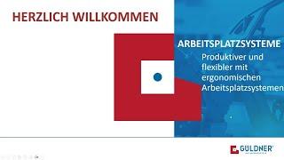 Arbeitsplatzsysteme | G. Walter Güldner GmbH