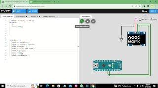 online simulation of arduino nano with oled display | oled ssd1306 with arduino nano in wokwi