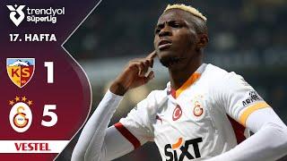 Vestel | Kayserispor (1-5) Galatasaray - Highlights/Özet | Trendyol Süper Lig - 2024/25