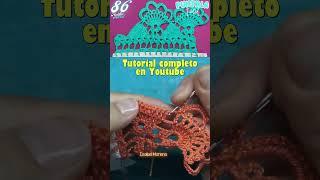 86 #crochet #puntillas #tejido #manualidades #puntillasparaservilletas #orillasparaservilletas