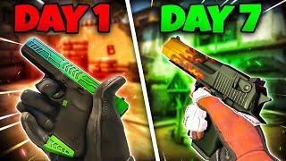 I Spent 7 Days Using Only Pistols and it Transformed my Aim