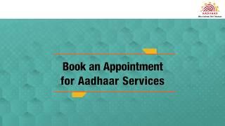 How to book online Appointment for Aadhaar Enrolment or Update on UIDAI Website?