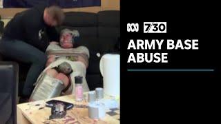 Video reveals horrific treatment of recruit at Victoria's Latchford army barracks | 7.30