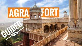 AGRA FORT History/Information in HINDI(Full Guided Tour) | Agra Heritage Tour | Ep-3 | आगरा का किला