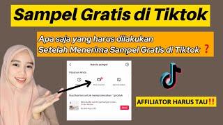 TERNYATA MUDAH ️INI YANG HARUS DILAKUKAN SETELAH MENERIMA SAMPEL GRATIS DI TIKTOK