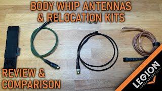 Body Whip Antennas and Antenna Relocation Kits - Review and Comparison