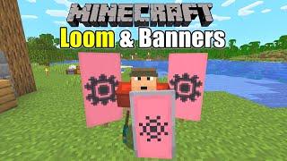 Minecraft Survival - Loom, Banners and Shepherd (Survive & Thrive 2024) - Ep 9