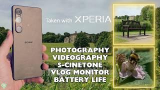 Sony Xperia 1 VI Camera Test + Vlog Monitor (S-Cinetone) 4K