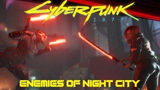 Cyberpunk 2077 Patch 2.12 - True Arasaka Cyberninja Oda (Enemies of Night City mod)