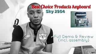 Best Choice Products keyboard full demo & review