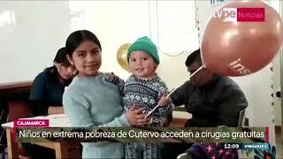 En Cutervo, niños recibieron atención especializada por médicos pediatras del INS Niño San Borja