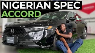 The 2024 HONDA ACCORD Nigerian Spec REVIEW | Features | Performance | Road Test | Price