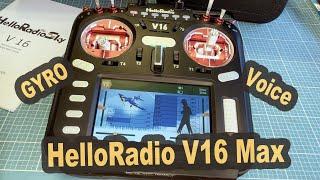 HelloRadio V16 MAX mit Gyroscope Spracheingabe