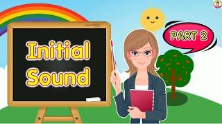 Initial Sound Part 2 - Beginning Sound Preschool English