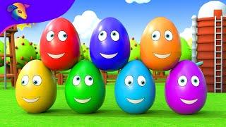 Surprise Eggs Kids Song | BluLoo Nursery Rhymes & Kids Songs