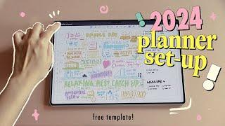 My 2024 Journal + Planner Set-up | feat. HUAWEI Matepad Pro 13.2-inch