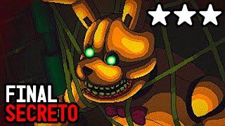 Como Conseguir El Final Secreto De 3 Estrellas / FNAF Into The Pit