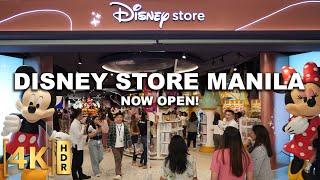 NOW OPEN! The First-Ever DISNEY STORE in Southeast Asia Opened in SM Mall of Asia, Philippines!