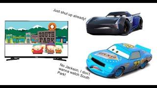 Jackson Storm forces Misti Motorkrass to watch South Park/Grounded