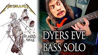 DYERS EVE bass solo sounds like GARGLING CHAINSAWS (Metallica)