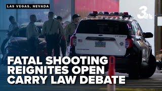 Fatal shooting at AutoZone reignites debate over open carry laws in Nevada