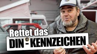 DIN-Kennzeichen retten für echte Petrolheads und tolle Oldtimer/ Kfz-Kennzeichen