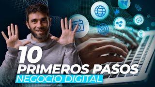 Cómo crear un NEGOCIO DIGITAL ‍[10 primeros pasos]