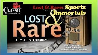 Lost & Rare | Sports Immortals Prevu (1939)