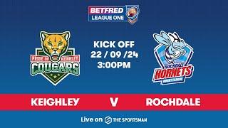 22/09 - LIVE - Betfred League One Semi-Final - Keighley Cougars vs Rochdale Hornets