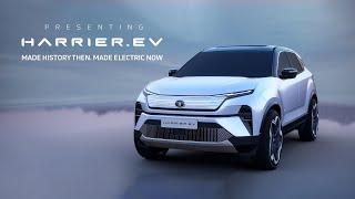 TATA HARRIER.EV - Made history then. Made electric now.