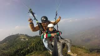 Paragliding at Delo Kalimpong by Dr. Dipak Kr.  Mal