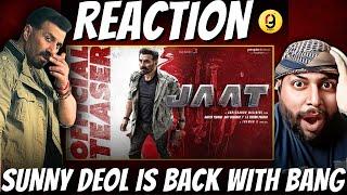 JAAT Official Teaser | Sunny Deol | Gopichandh Malineni | Thaman S | REACTION BY RG | RANDEEP HOODA