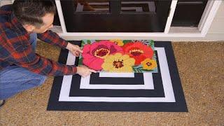 "Perfectly Paired" Layering Door Mats from Evergreen