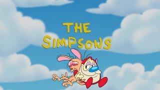 Ren & Stimpy References in The Simpsons