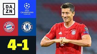 Bayern gnadenlos! Lewandowski trifft doppelt: FC Bayern - Chelsea 4:1 | UEFA Champions League | DAZN