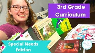3rd Grade Homeschool Curriculum Picks  2021-2022 || Special Needs || 22Q || JIA|| Hearing Loss