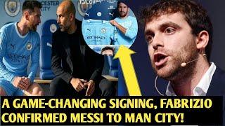 Fabrizio Romano Confirms Messi's Move to Manchester City: A Game-Changing Signing!