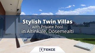 Stylish Twin Villas with Private Pool in Altinkale, Dösemealti | Antalya Homes ®