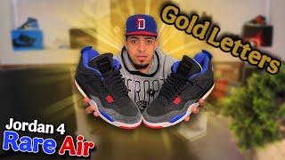 Jordan 4 Rare Air “Gold Tag ️” More Details