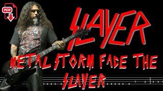 Slayer - Metal Storm / Face the Slayer (Bass Tabs | Notation) @ChamisBass  #slayerbass #chamisbass