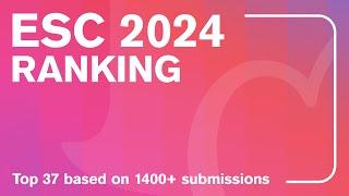 Eurovision 2024 - Top 37 - Combining Over 1,400 Unique Rankings