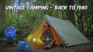 overnighter using only vintage gear