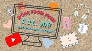 Work from Home | E.S.L. Job (Watch to the end.)